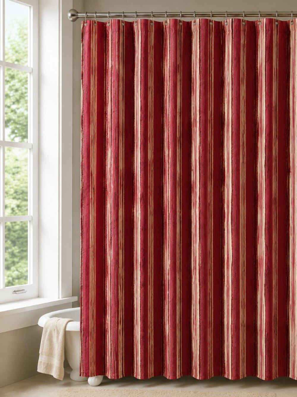 Waverly Stripe Shower Curtain